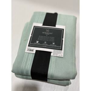 Modavart room darkening window panel single rod pocket 52" x 84" aqua color NEW